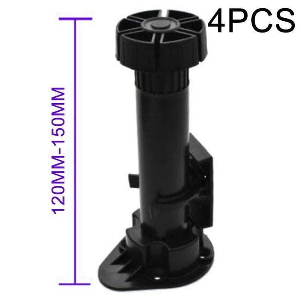 4 Pcs Adjustable Height Cupboard Foot Cabinet Leg For Kitchen Bathroom Accessories Furniture Legs Plinth Cabinets 8/10/12/15cm
