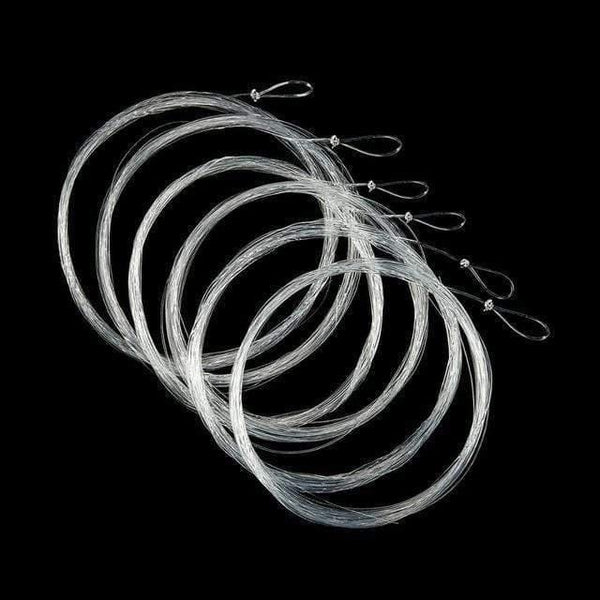 Planet Gates 12FT- 6 Pieces / 7x-1.8lb 5/6 Pieces Nylon Clear Fly Fishing Tapered Leader With Loop 7.5FT 9FT 12FT 0/1/2/3/4/5/6/7X  Fly Fishing Line Leader