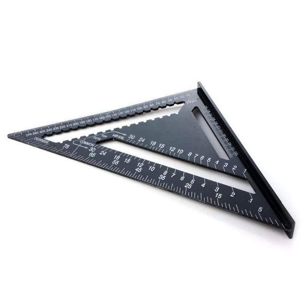 12inch Triangle Ruler Carpenter's Squad Svenson Metric Square Carpenter Tools Woodworking Square Layout Gauge Measurement Tool