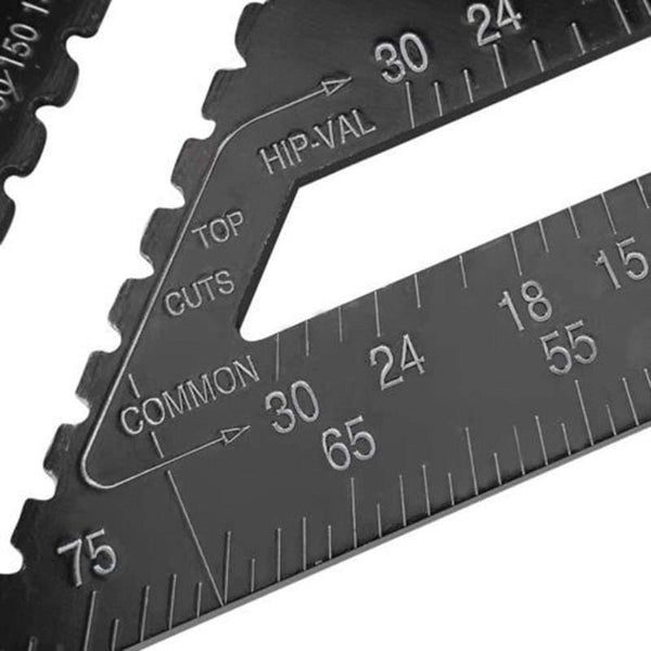 12inch Triangle Ruler Carpenter's Squad Svenson Metric Square Carpenter Tools Woodworking Square Layout Gauge Measurement Tool