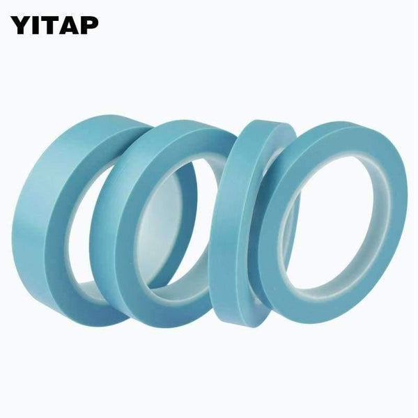 Planet Gates 12mm / 33M Blue High Temperature Single Sided Adhesive PVC Fine Line Masking Tape Car Auto Body Shops Paint Fineline Tape