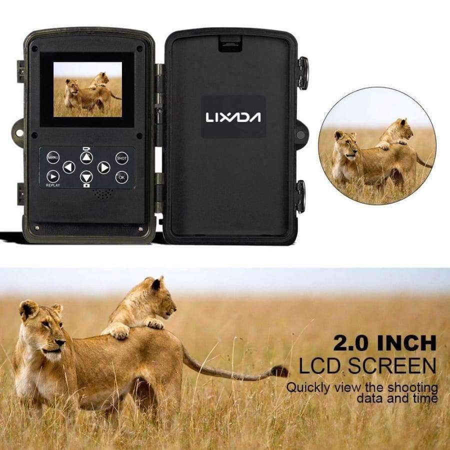 Planet Gates 12MP 1080P HC 800A Trail Camera Hunting Camera Outdoor Wildlife Scouting Camera with PIR Sensor Infrared Night Vision