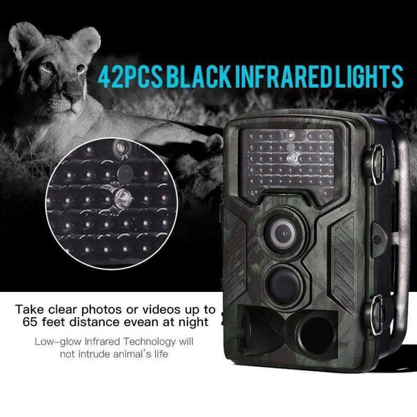 Planet Gates 12MP 1080P HC 800A Trail Camera Hunting Camera Outdoor Wildlife Scouting Camera with PIR Sensor Infrared Night Vision