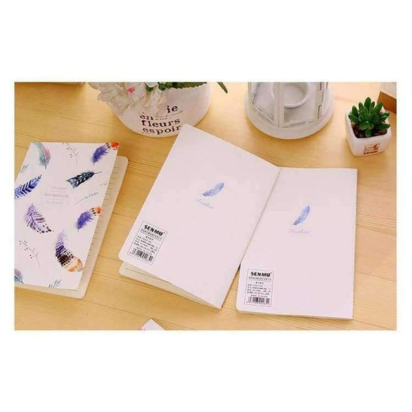 Planet Gates 12pc/lot  Colored feathers Student notebook / car line A5 diary writing pad/fashion stitching book / notebook/Office supplier