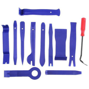 Planet Gates 12pcs 11/12pcs Car Disassembly Tools DVD Stereo Refit Kits Interior Plastic Trim Panel Dashboard Installation Removal Repair Tools