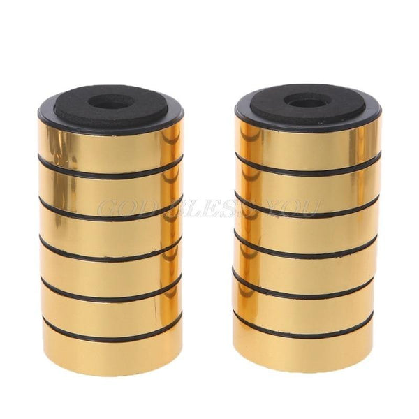 12Pcs Bookshelf Speakers Shock Absorption Damping For Audio Stereo Speakers Amplifier Feet Pad Drop Shipping
