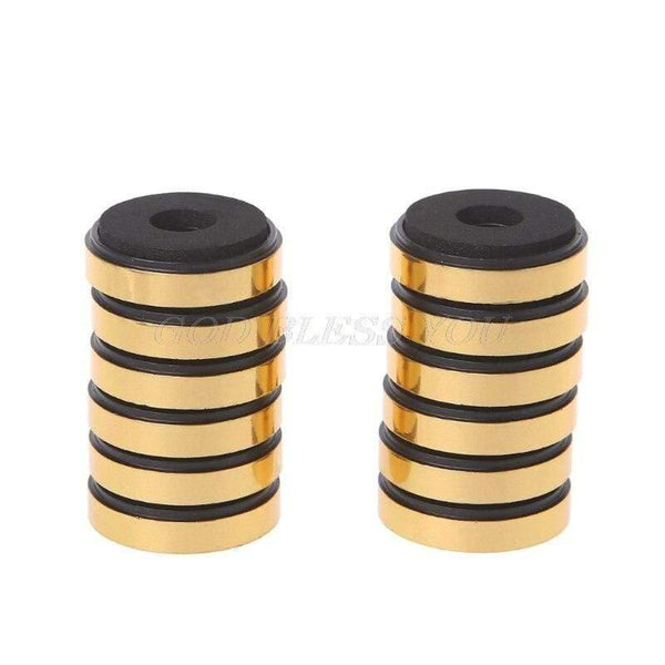 12Pcs Bookshelf Speakers Shock Absorption Damping For Audio Stereo Speakers Amplifier Feet Pad Drop Shipping