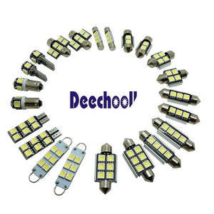 Planet Gates 12pcs Error Free Car LED Bulb for VW Golf MK5 MK6 MK7 04+,Canbus Auto Interior Light for Volkswagen Golf 5 6 7 2004+ Dome light