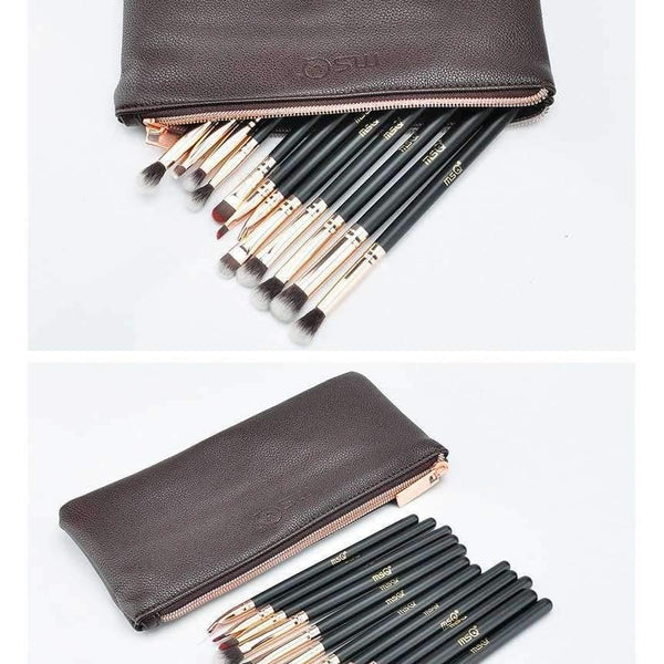 Planet Gates 12pcs Eyeshadow Makeup Brushes Set pincel maquiagem Pro Rose Gold Eye Shadow Blending Make Up Brushes Soft Synthetic Hair