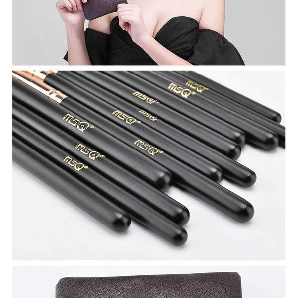 Planet Gates 12pcs Eyeshadow Makeup Brushes Set pincel maquiagem Pro Rose Gold Eye Shadow Blending Make Up Brushes Soft Synthetic Hair