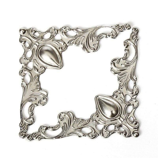 12Pcs Iron Jewelry Box Gift Wine Case Book Scrapbook Album Corner Decorative Protector Gold Silver Bronze