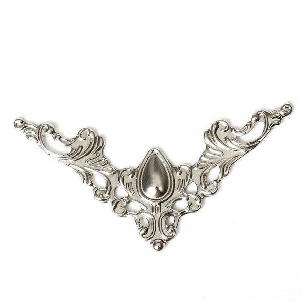 12Pcs Iron Jewelry Box Gift Wine Case Book Scrapbook Album Corner Decorative Protector Gold Silver Bronze