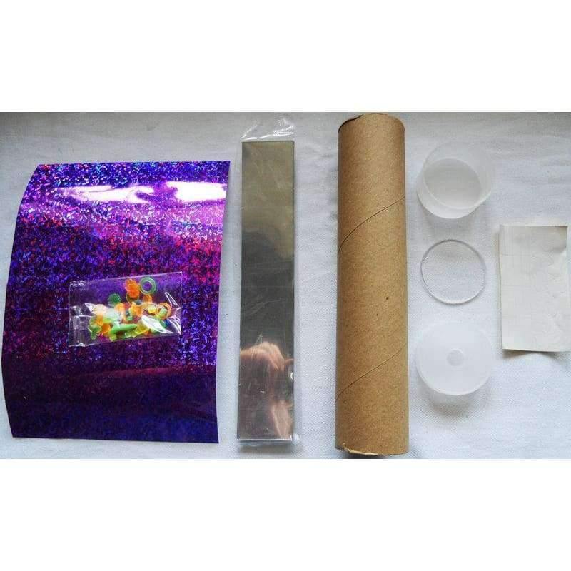 Planet Gates 12PCS/LOT.Make your own kaleidoscope craft kits Assembling kaleidoscope Classic toys DIY phantoscope Kindergarten crafts DIY