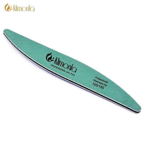 Planet Gates 12Pcs/lot Nails Art Tools Nail File Buffer Sanding Washable Sandpaper Fake Nails Art Manicure Nail Files Care Tool Green Leaf