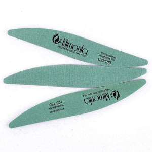 Planet Gates 12Pcs/lot Nails Art Tools Nail File Buffer Sanding Washable Sandpaper Fake Nails Art Manicure Nail Files Care Tool Green Leaf