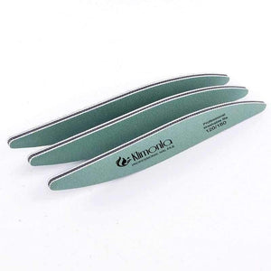 Planet Gates 12Pcs/lot Nails Art Tools Nail File Buffer Sanding Washable Sandpaper Fake Nails Art Manicure Nail Files Care Tool Green Leaf