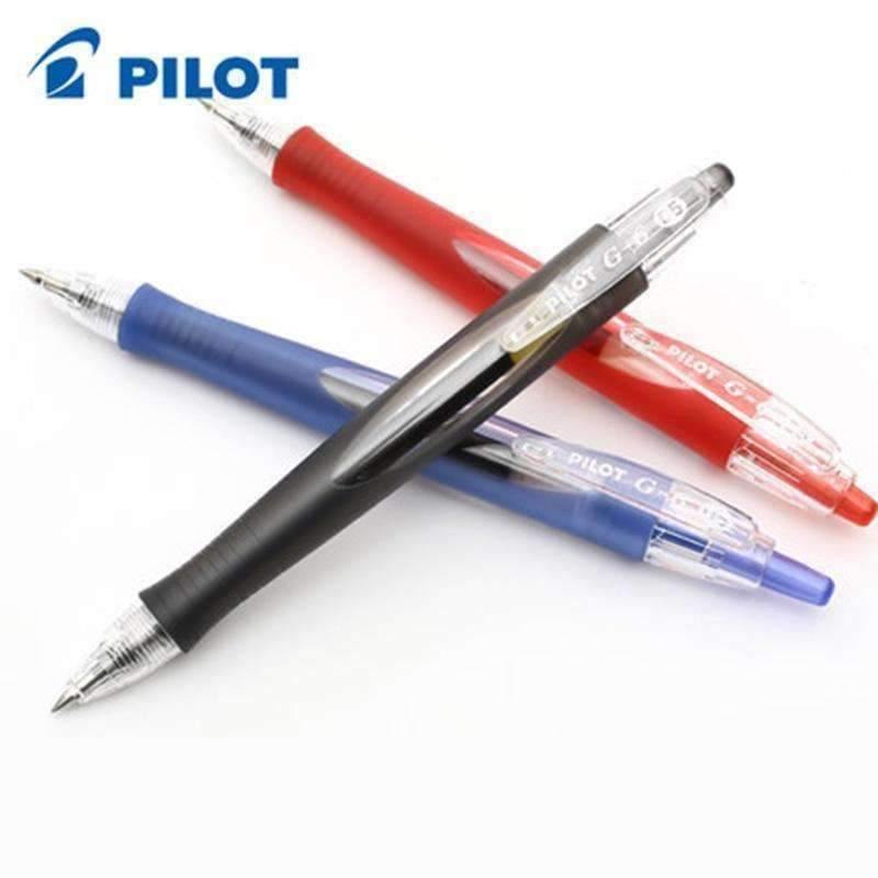 Planet Gates 12Pcs/Lot PILOT G-6 BL-G6-5 Automatic neutral pen Mechanical pencil streamline pen 0.5 mm Writing Supplies Office & School