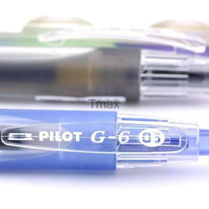 Planet Gates 12Pcs/Lot PILOT G-6 BL-G6-5 Automatic neutral pen Mechanical pencil streamline pen 0.5 mm Writing Supplies Office & School