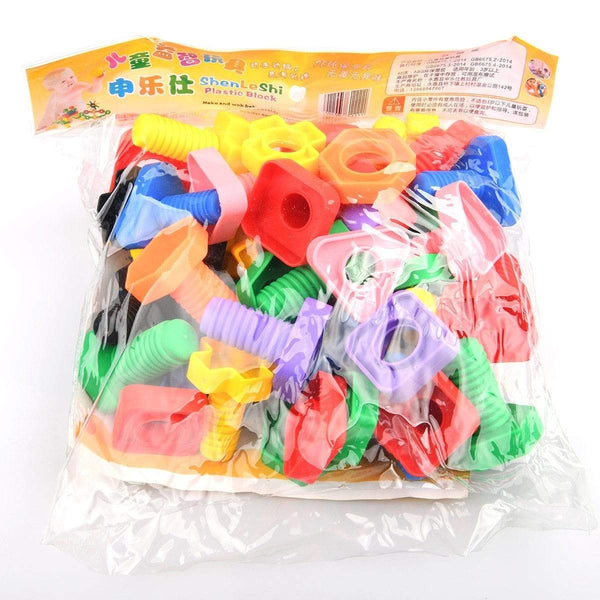 Planet Gates 12PCS Montessori Learning Education Math Toys Kids Match Smart Eggs Screws 3D Puzzle Game For Children Educational Toys