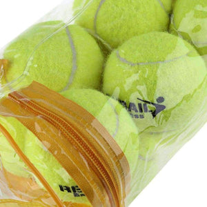 Planet Gates 12pcs/set High Elasticity Tennis Training Ball Training Ball Natural Rubber Tennis Ball Sport Training Competition Ball