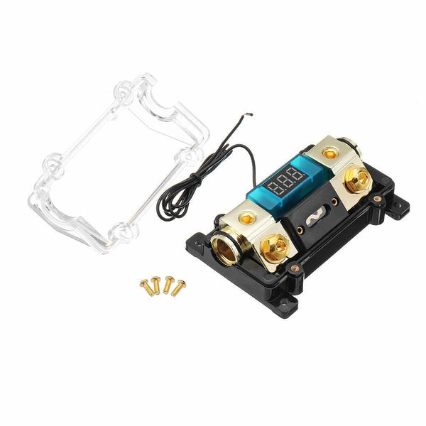 Planet Gates 12V 100A Plastic Car Audio Power Fuse Holder Box Auto Replacement Parts Car Amplifier Fuse Adapter Audio System Protection