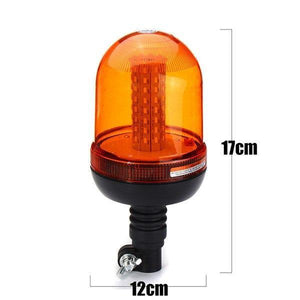 Planet Gates 12V-24V 80 LED Car Flashing Strobe Lamp Beacon Emergency Warning Light Amber Lamp Traffic Light Roadway Safety