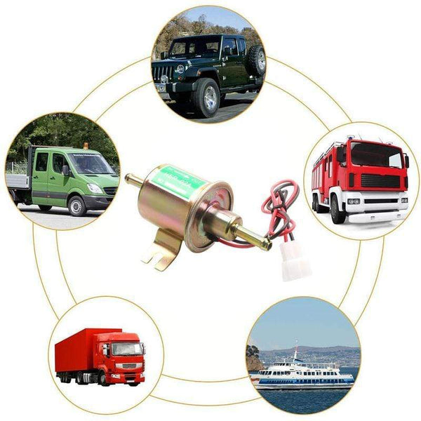 Planet Gates 12V 24V For Car Motorcycle ATV High Quality   Low Electric Petrol HEP-02A Pressure Pump Universal Fuel Gasoline Q5C2
