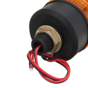 Planet Gates 12V 24V LED Rotating Flashing Amber Beacon Flexible Strobe Tractor Warning Light Traffic Light Roadway Safety