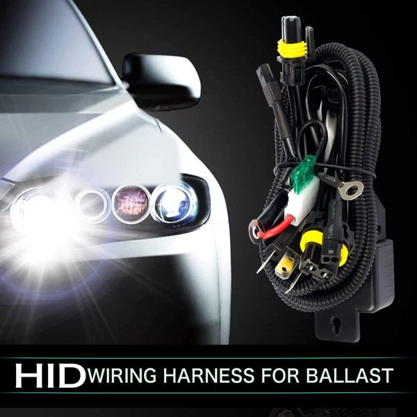 Planet Gates 12V 35W 55W HID Bi xenon H4 Wire Harness Controller for Car Headlight Retrofit connect hid bixenon projector lens