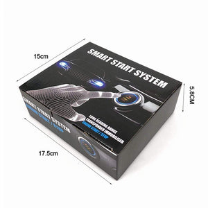 Planet Gates 12V Anti-theft Keyless Start System Remote Alarm System Alarm Keyless Entry Starter Auto Car SUV Start Button Car Accessories