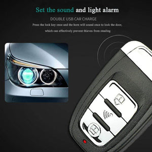 Planet Gates 12V Anti-theft Keyless Start System Remote Alarm System Alarm Keyless Entry Starter Auto Car SUV Start Button Car Accessories