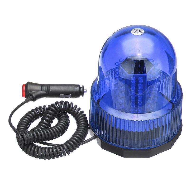 Planet Gates 12V Car Magnetic Beacon Rotating Revolving Strobe Flash Warning Alarm LED Light Roadway Safety