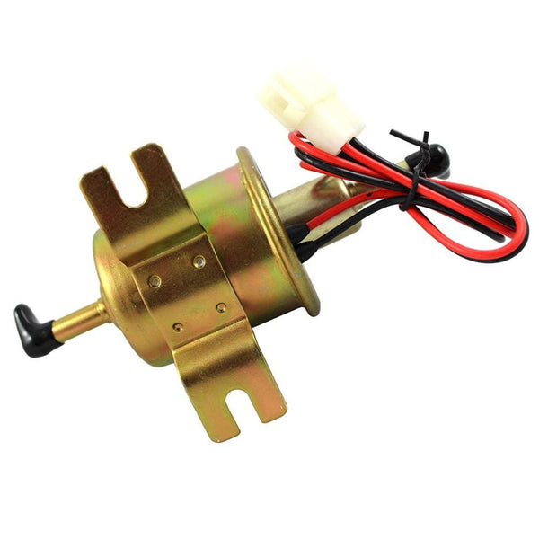 Planet Gates 12V Electric Fuel Pump Low Pressure Bolt Fixing Wire Metal Gasoline Petrol Diesel Oil Pumps For Car Motorcycle