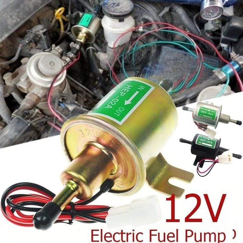 Planet Gates 12V Electric Fuel Pump Low Pressure Bolt Fixing Wire Metal Gasoline Petrol Diesel Oil Pumps For Car Motorcycle