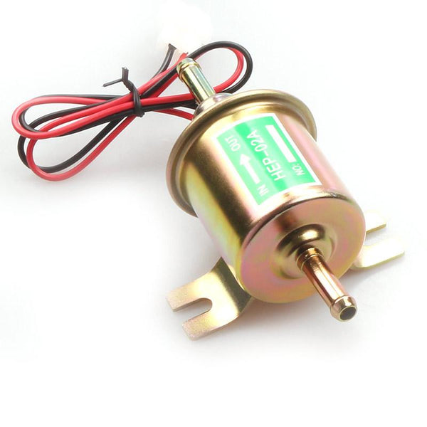 Planet Gates 12V Electric Fuel Pump Low Pressure Bolt Fixing Wire Metal Gasoline Petrol Diesel Oil Pumps For Car Motorcycle