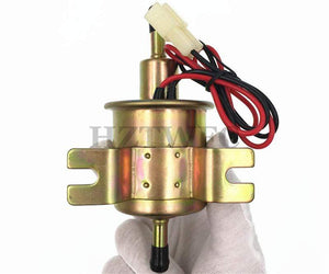 Planet Gates 12V Electric Fuel Pump Low Pressure Bolt Fixing Wire Universal Diesel Petrol Gasoline HEP-02A For Car Carburetor Motorcycle ATV