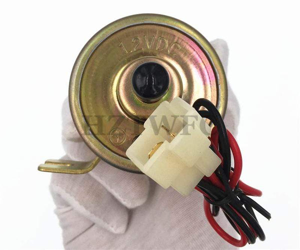 Planet Gates 12V Electric Fuel Pump Low Pressure Bolt Fixing Wire Universal Diesel Petrol Gasoline HEP-02A For Car Carburetor Motorcycle ATV