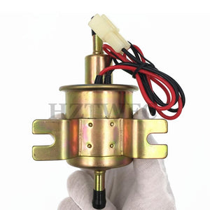 Planet Gates 12V Electric Fuel Pump Low Pressure Bolt Fixing Wire Universal Diesel Petrol Gasoline HEP-02A For Car Carburetor Motorcycle ATV