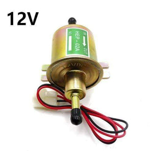 Planet Gates 12V Gold Low Pressure Universal Diesel Petrol Gasoline Electric Fuel Pump HEP-02A 12V 24V For Car Motorcycle