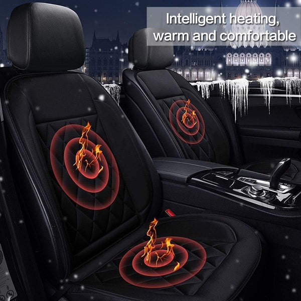 Planet Gates 12V Heated Car Seat Covers Cushion Universal Seat Heater for Winter Heating Thermal Seatpad Auto Accessories