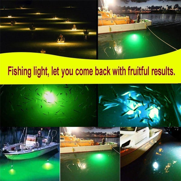 Planet Gates 12V LED Fishing Light 108pcs 2835 Waterproof Ip68 Lures Fish Finder Lamp Attracts Prawns Squid Krill 4 Colors Underwater light
