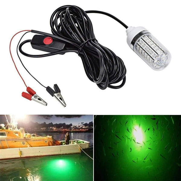 Planet Gates 12V LED Fishing Light 108pcs 2835 Waterproof Ip68 Lures Fish Finder Lamp Attracts Prawns Squid Krill 4 Colors Underwater light