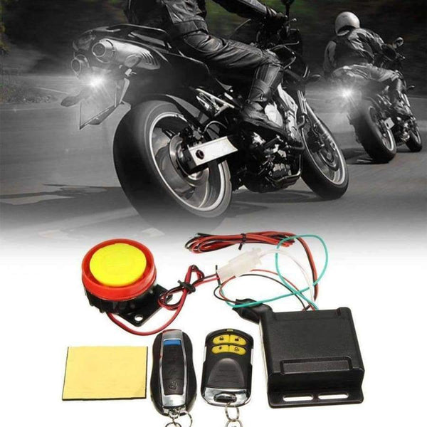 Planet Gates 12V Motorcycle Burglar Alarm Motorbike Security System Scooter Motorcycle Anti-Theft Security Alarm System Protection System