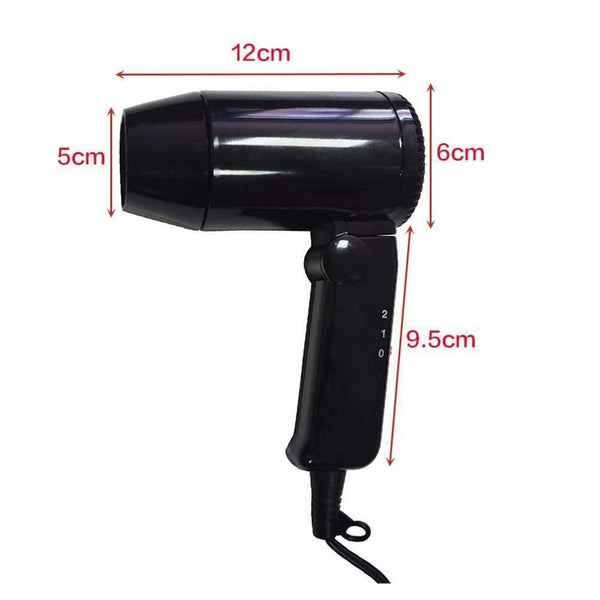 Planet Gates 12V Portable Caravan Folding Hair Drier Car Hair Super Auto Travel Hairdryer Fast Drying for RV Camper Boats