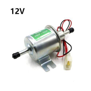 Planet Gates 12V Silver Low Pressure Universal Diesel Petrol Gasoline Electric Fuel Pump HEP-02A 12V 24V For Car Motorcycle