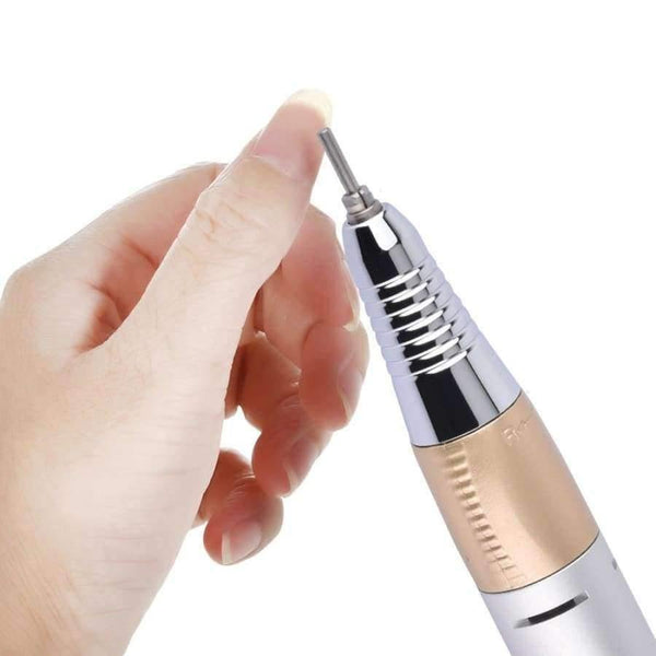 Planet Gates 12V Stainless Steel Professional Electric Nail Art Drill Pen Pedicure Machine For Manicure File Polish Nail Art Tools