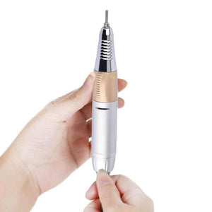 Planet Gates 12V Stainless Steel Professional Electric Nail Art Drill Pen Pedicure Machine For Manicure File Polish Nail Art Tools