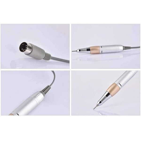 Planet Gates 12V Stainless Steel Professional Electric Nail Art Drill Pen Pedicure Machine For Manicure File Polish Nail Art Tools