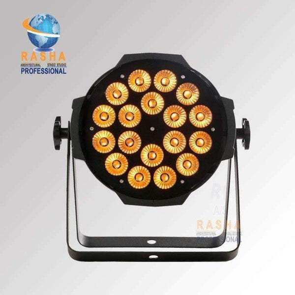 Planet Gates 12X LOT Rasha Hex 18*18W 6in1 RGBAW UV LED Par Light,Aluminum( LED Par Can With DMX IN&OUT,Power IN&OUT For Stage Event Project