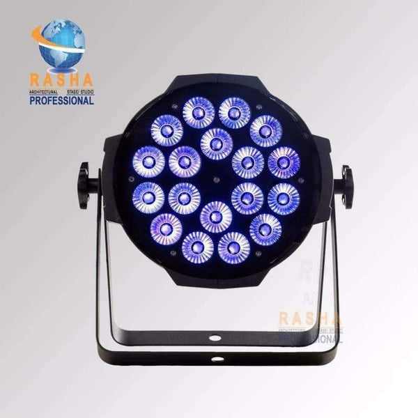 Planet Gates 12X LOT Rasha Hex 18*18W 6in1 RGBAW UV LED Par Light,Aluminum( LED Par Can With DMX IN&OUT,Power IN&OUT For Stage Event Project